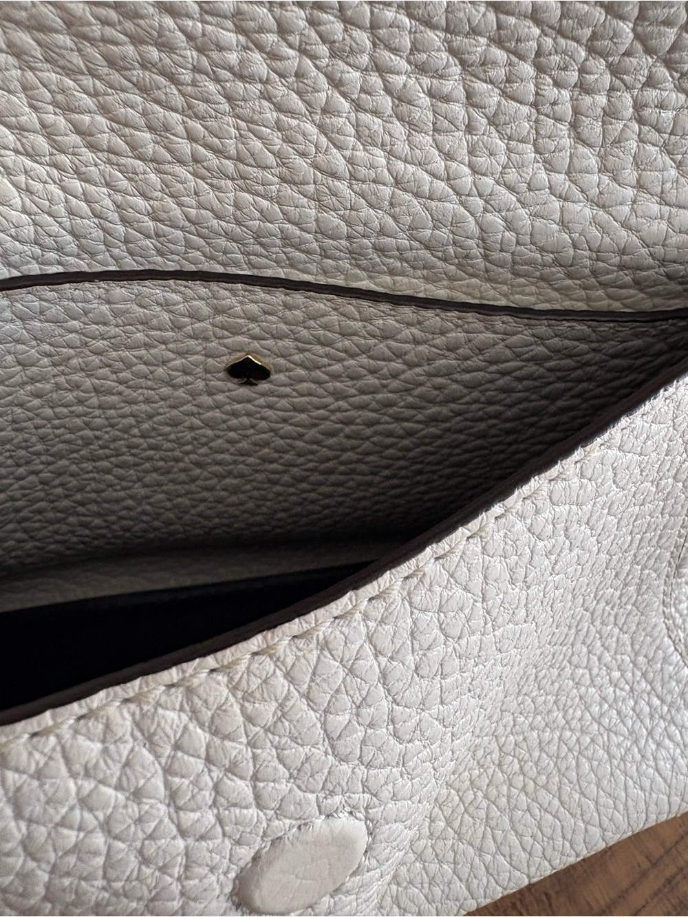 kate spade White Pebbled Leather Crossbody Bag - Picture 11 of 13